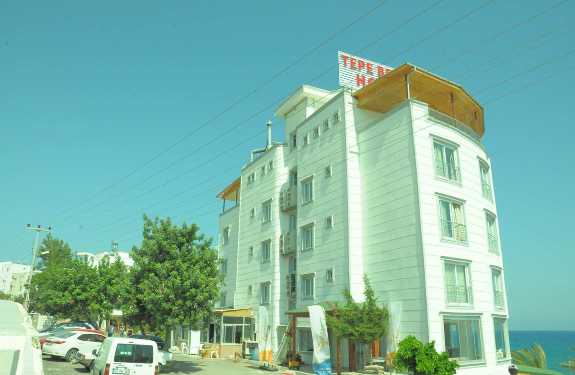 Tepe Beach Hotel Kızkalesi Exterior foto