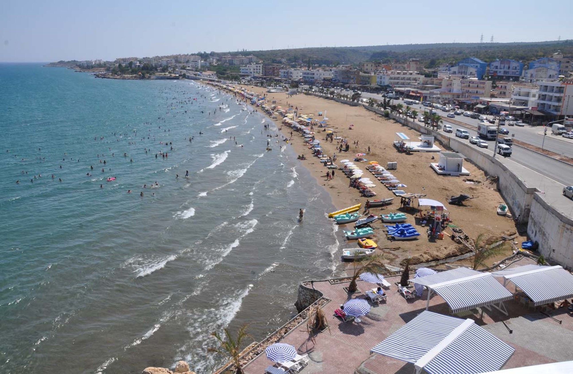 Tepe Beach Hotel Kızkalesi Exterior foto