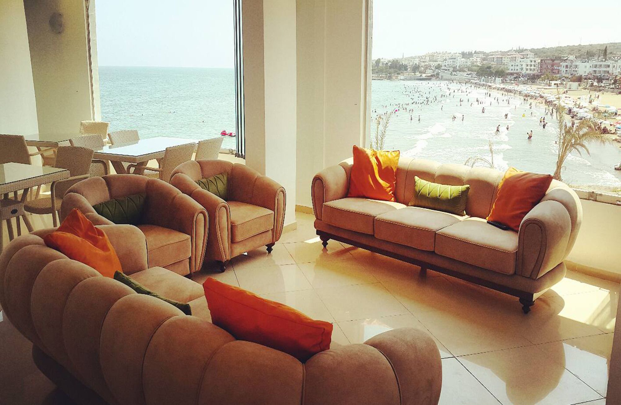 Tepe Beach Hotel Kızkalesi Exterior foto